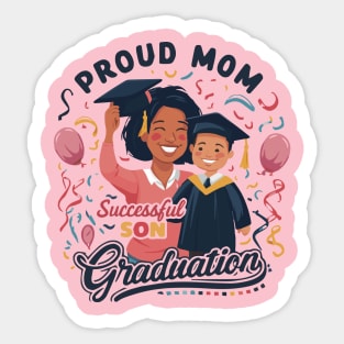 proud mom class of 2024 Sticker